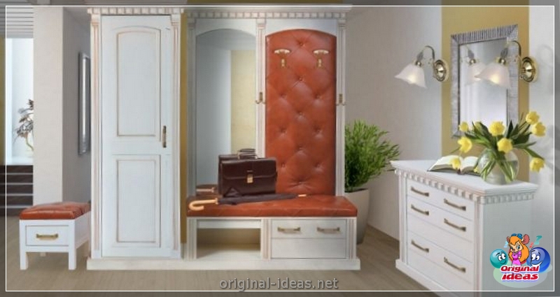 O corredor no estilo clássico: 90 fotos dos projetos atuais e a aplicação das melhores idéias de designer (clássico) O corredor no estilo clássico: 90 fotos dos projetos atuais e a aplicação das melhores idéias de designer