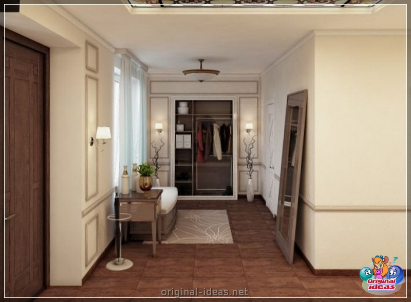 O corredor no estilo clássico: 90 fotos dos projetos atuais e a aplicação das melhores idéias de designer (estilo) O corredor no estilo clássico: 90 fotos dos projetos atuais e a aplicação das melhores idéias de designer