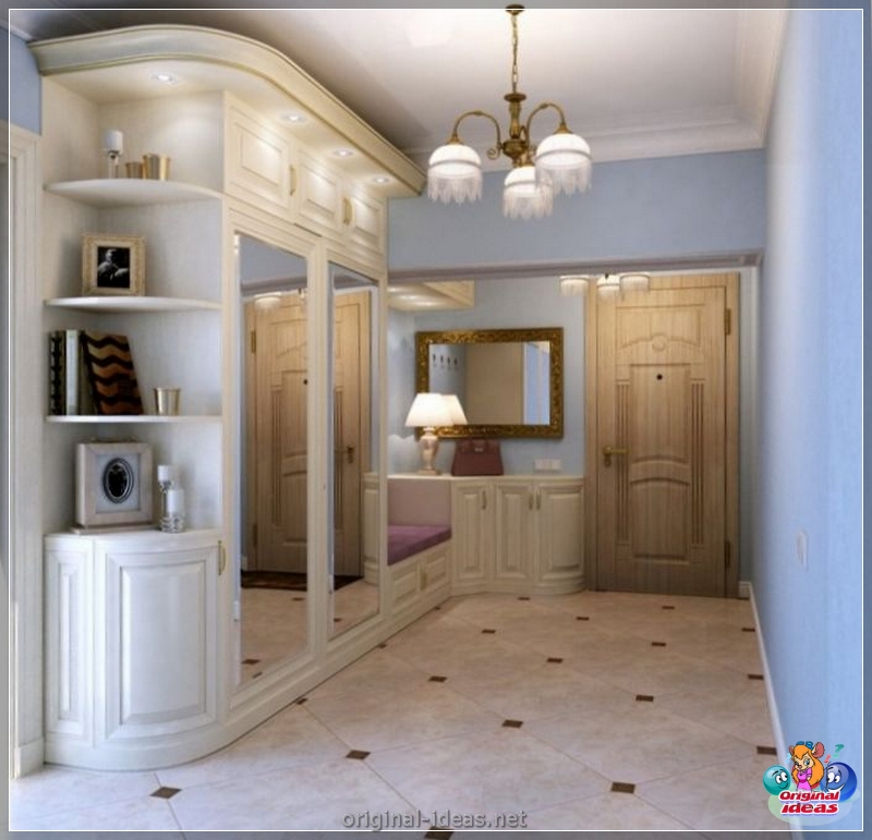 O corredor no estilo clássico: 90 fotos dos projetos atuais e a aplicação das melhores idéias de designer (fotos) O corredor no estilo clássico: 90 fotos dos projetos atuais e a aplicação das melhores idéias de designer
