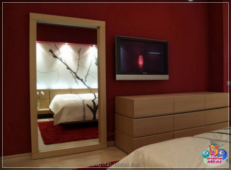 Espelho no quarto - 125 fotos e vídeos de espelhos em design moderno (quarto) Espelho no quarto - 125 fotos e vídeos de espelhos em design moderno