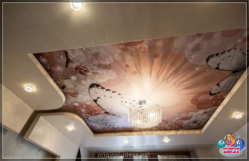 Plafond extensible dans la chambre: méthodes d'installation, options d'utilisation et exemples d'installation (125 photos + vidéo) (extensible) Plafond extensible dans la chambre: méthodes d'installation, options d'utilisation et exemples d'installation (125 photos + vidéo)