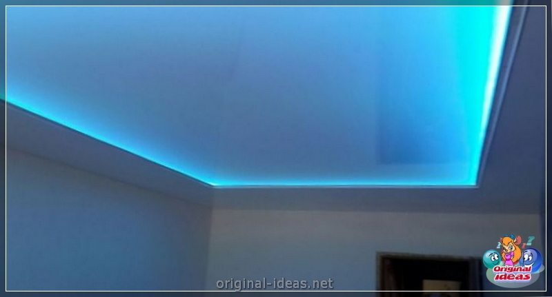 Plafond extensible dans la chambre: méthodes d'installation, options d'utilisation et exemples d'installation (125 photos + vidéo) (chambre) Plafond extensible dans la chambre: méthodes d'installation, options d'utilisation et exemples d'installation (125 photos + vidéo)