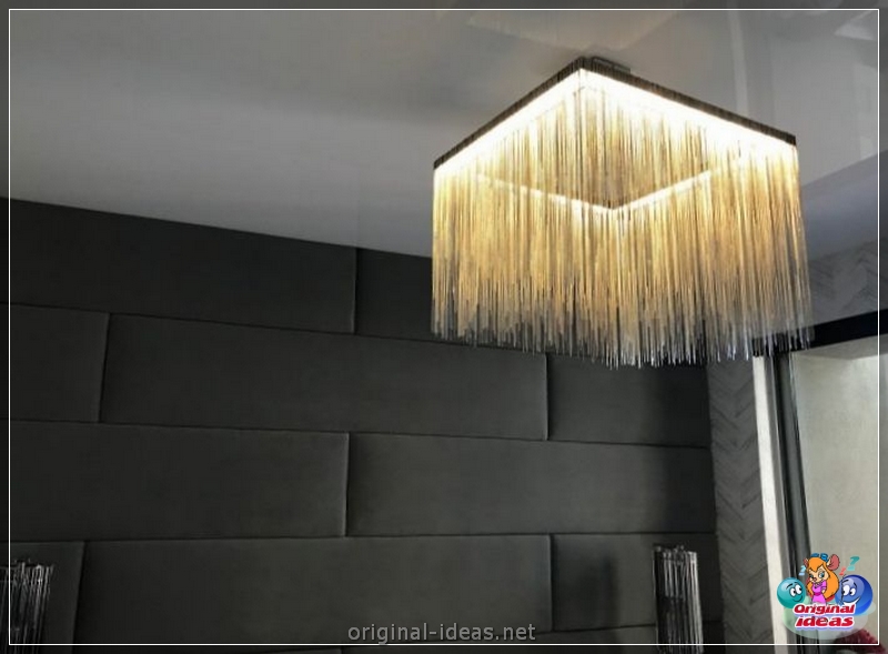 Plafond extensible dans la chambre: méthodes d'installation, options d'utilisation et exemples d'installation (125 photos + vidéo) (plafond) Plafond extensible dans la chambre: méthodes d'installation, options d'utilisation et exemples d'installation (125 photos + vidéo)