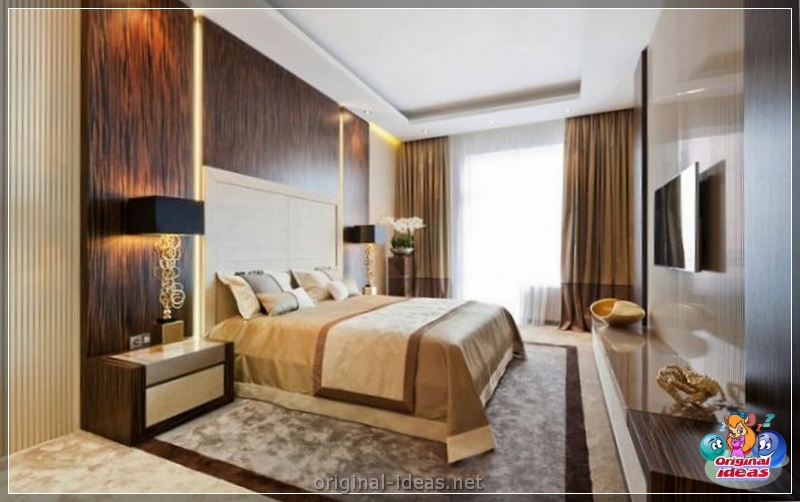 Plafond extensible dans la chambre: méthodes d'installation, options d'utilisation et exemples d'installation (125 photos + vidéo) (chambre) Plafond extensible dans la chambre: méthodes d'installation, options d'utilisation et exemples d'installation (125 photos + vidéo)
