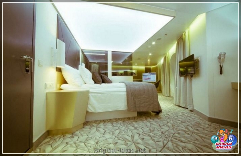 Plafond extensible dans la chambre: méthodes d'installation, options d'utilisation et exemples d'installation (125 photos + vidéo) (dans) Plafond extensible dans la chambre: méthodes d'installation, options d'utilisation et exemples d'installation (125 photos + vidéo)