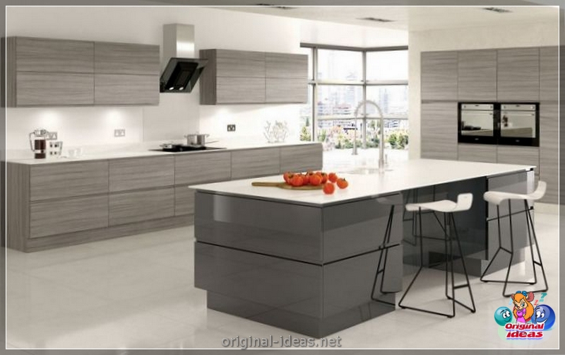 Modernas cocinas: 105 fotos de soluciones originales y elegantes para el diseño de la cocina (cocinas) Modernas cocinas: 105 fotos de soluciones originales y elegantes para el diseño de la cocina