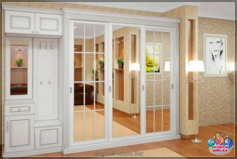 Une armoire dans le couloir: 145 photos d'idées élégantes et une revue des options de placement modernes (couloir) Une armoire dans le couloir: 145 photos d'idées élégantes et une revue des options de placement modernes