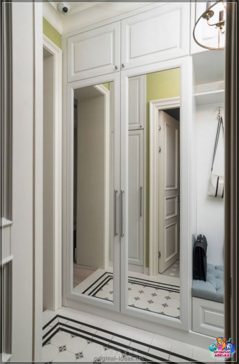 Une armoire dans le couloir: 145 photos d'idées élégantes et une revue des options de placement modernes (photos) Une armoire dans le couloir: 145 photos d'idées élégantes et une revue des options de placement modernes
