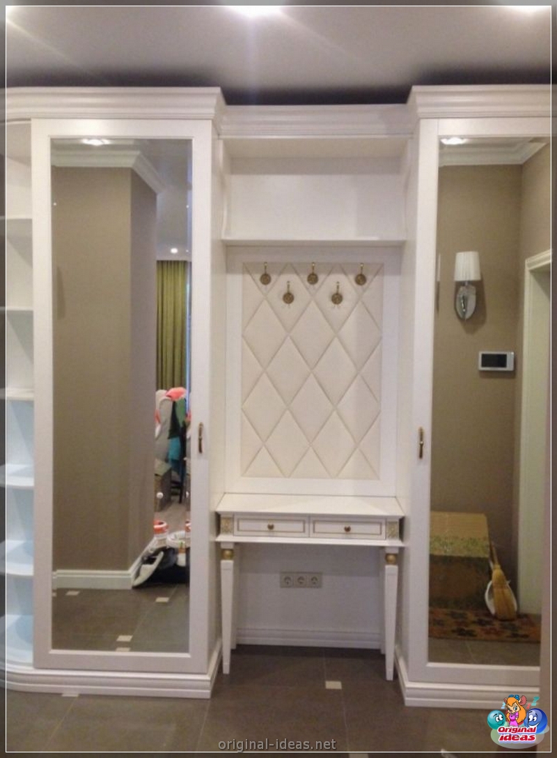 Une armoire dans le couloir: 145 photos d'idées élégantes et une revue des options de placement modernes (photos) Une armoire dans le couloir: 145 photos d'idées élégantes et une revue des options de placement modernes