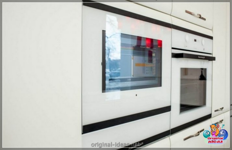 TV sur la cuisine: 130 photos Comment placer une télévision compétente (télévision) TV sur la cuisine: 130 photos Comment placer une télévision compétente