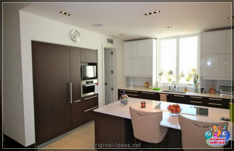 TV sur la cuisine: 130 photos Comment placer une télévision compétente (photos) TV sur la cuisine: 130 photos Comment placer une télévision compétente