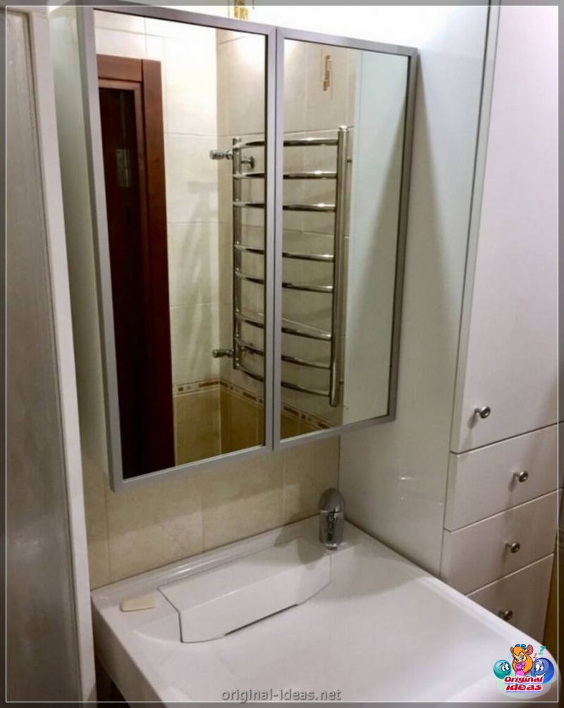 Espelho no banheiro: 115 fotos de idéias de design e critérios para escolher espelhos (espelho) Espelho no banheiro: 115 fotos de idéias de design e critérios para escolher espelhos