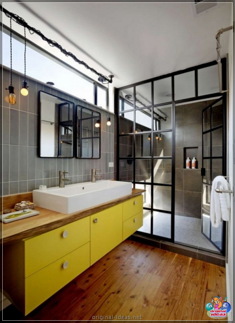 Espelho no banheiro: 115 fotos de idéias de design e critérios para escolher espelhos (idéias) Espelho no banheiro: 115 fotos de idéias de design e critérios para escolher espelhos