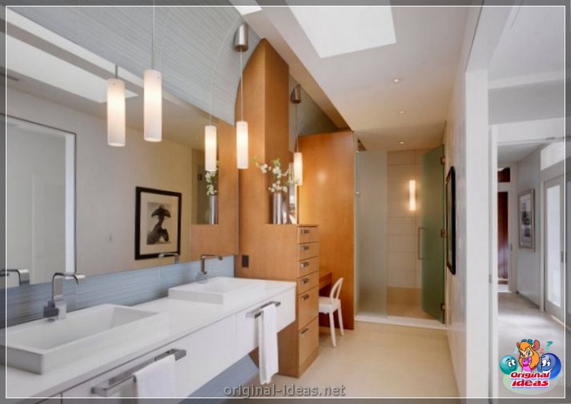 Espelho no banheiro: 115 fotos de idéias de design e critérios para escolher espelhos (espelho) Espelho no banheiro: 115 fotos de idéias de design e critérios para escolher espelhos