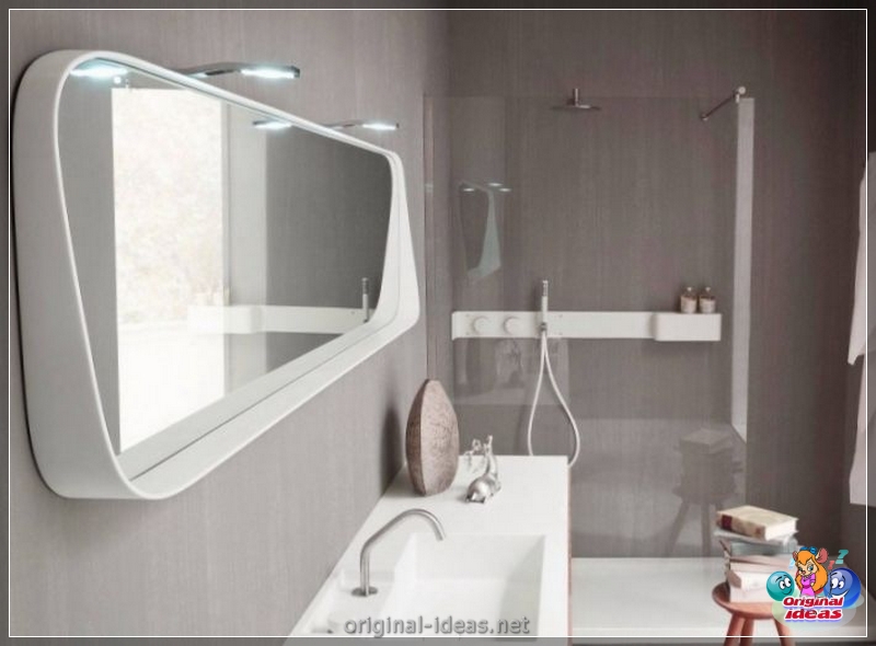 Espelho no banheiro: 115 fotos de idéias de design e critérios para escolher espelhos (banheiro) Espelho no banheiro: 115 fotos de idéias de design e critérios para escolher espelhos