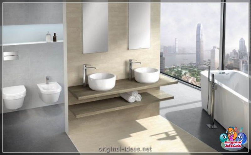 Espelho no banheiro: 115 fotos de idéias de design e critérios para escolher espelhos (fotos) Espelho no banheiro: 115 fotos de idéias de design e critérios para escolher espelhos