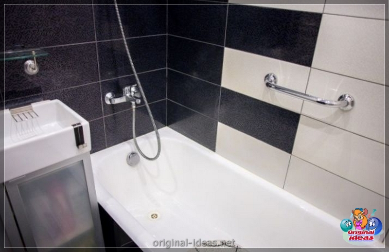 Salle de bain noire - 130 photos et description vidéo des fonctionnalités de la conception de la salle de bain en tons noirs (photos) Salle de bain noire - 130 photos et description vidéo des fonctionnalités de la conception de la salle de bain en tons noirs