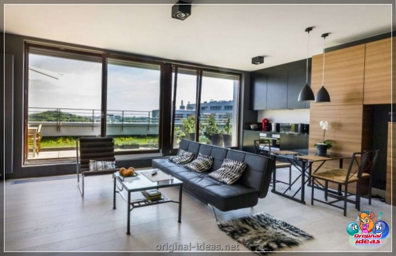 Meubles en cuir pour le salon: 85 photos d'exemples d'utilisation moderne de la peau dans le design d'intérieur (meubles) Meubles en cuir pour le salon: 85 photos d'exemples d'utilisation moderne de la peau dans le design d'intérieur