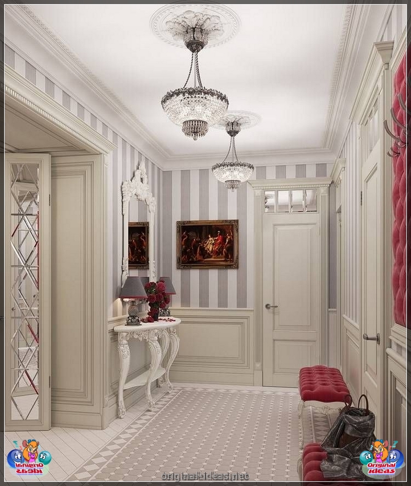 El pasillo en el estilo clásico: 100 fotos de interiores listos (pasillo, estilo, clásico, fotos, interiores, pasillo estilo clásico) El pasillo en el estilo clásico: 100 fotos de interiores listos