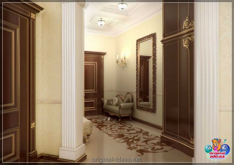 El pasillo en el estilo clásico: 100 fotos de interiores listos (pasillo, estilo, clásico, fotos, interiores, pasillo estilo clásico) El pasillo en el estilo clásico: 100 fotos de interiores listos