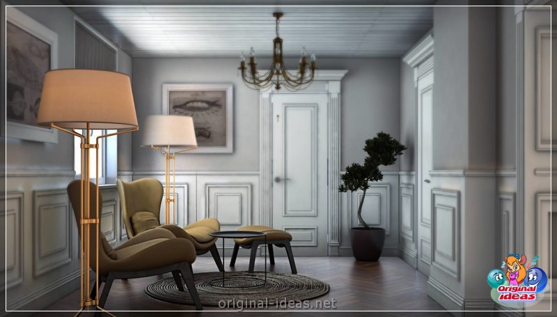 Decoración de pared con paneles - 100 fotos de diseño hermoso y elegante (decoración, pared, paneles, diseño, decoración pared paneles) Decoración de pared con paneles - 100 fotos de diseño hermoso y elegante