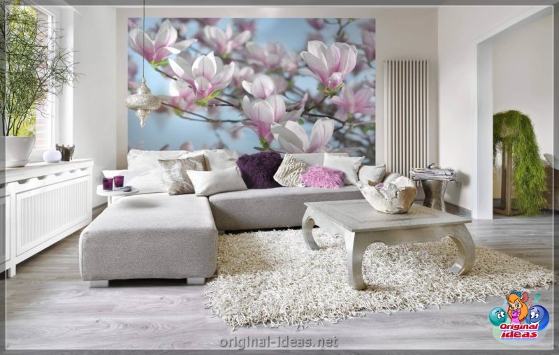 Papel tapiz en el interior - 65 fotos de opciones para la combinación de diseño perfecta (papel, tapiz, interior, fotos) Papel tapiz en el interior - 65 fotos de opciones para la combinación de diseño perfecta