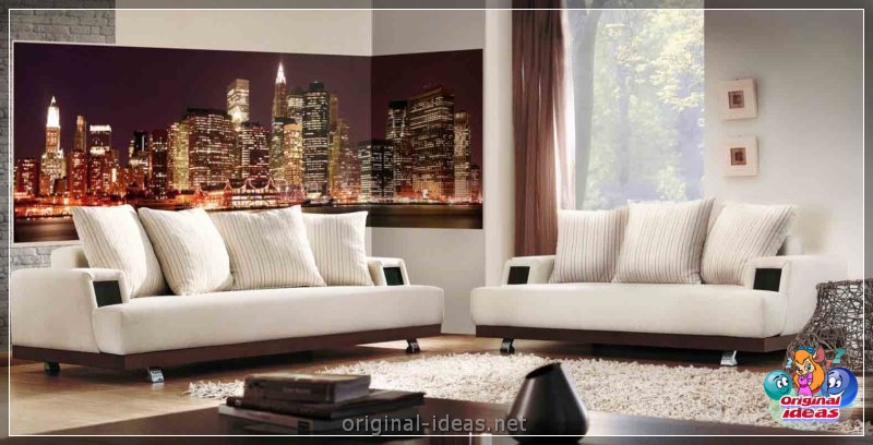 Papel tapiz en el interior - 65 fotos de opciones para la combinación de diseño perfecta (papel, tapiz, interior, fotos) Papel tapiz en el interior - 65 fotos de opciones para la combinación de diseño perfecta