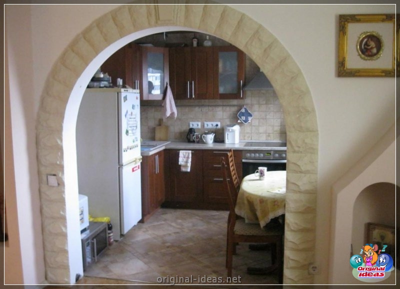 Arch in the living room - TOP 100 photos of the most interesting and beautiful ideas! (arch, living, room, photos, most, beautiful) Arch in the living room - TOP 100 photos of the most interesting and beautiful ideas!