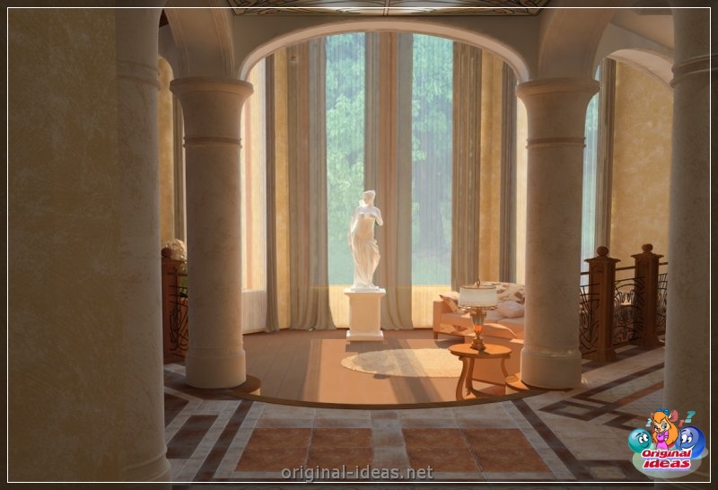 Arch in the living room - TOP 100 photos of the most interesting and beautiful ideas! (arch, living, room, photos, most, beautiful) Arch in the living room - TOP 100 photos of the most interesting and beautiful ideas!