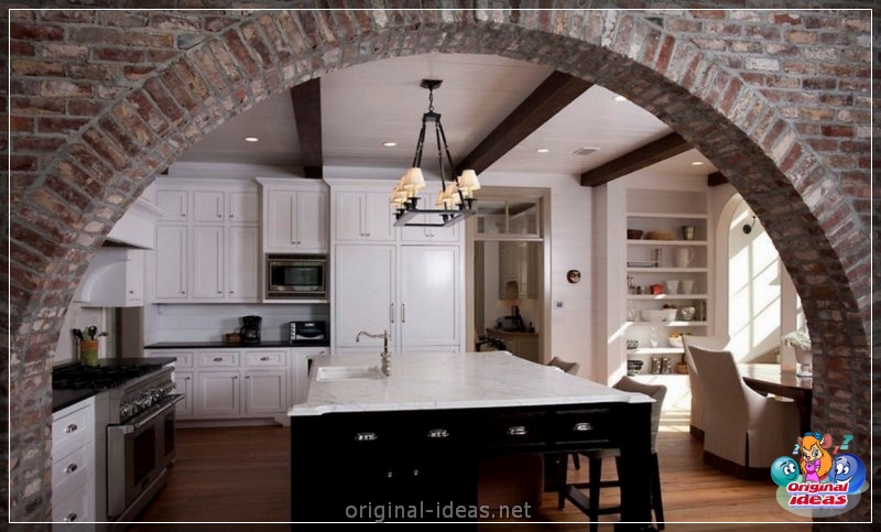 Arch in the living room - TOP 100 photos of the most interesting and beautiful ideas! (arch, living, room, photos, most, beautiful) Arch in the living room - TOP 100 photos of the most interesting and beautiful ideas!