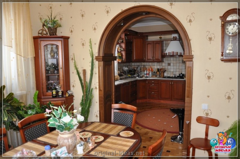 Arch in the living room - TOP 100 photos of the most interesting and beautiful ideas! (arch, living, room, photos, most, beautiful) Arch in the living room - TOP 100 photos of the most interesting and beautiful ideas!