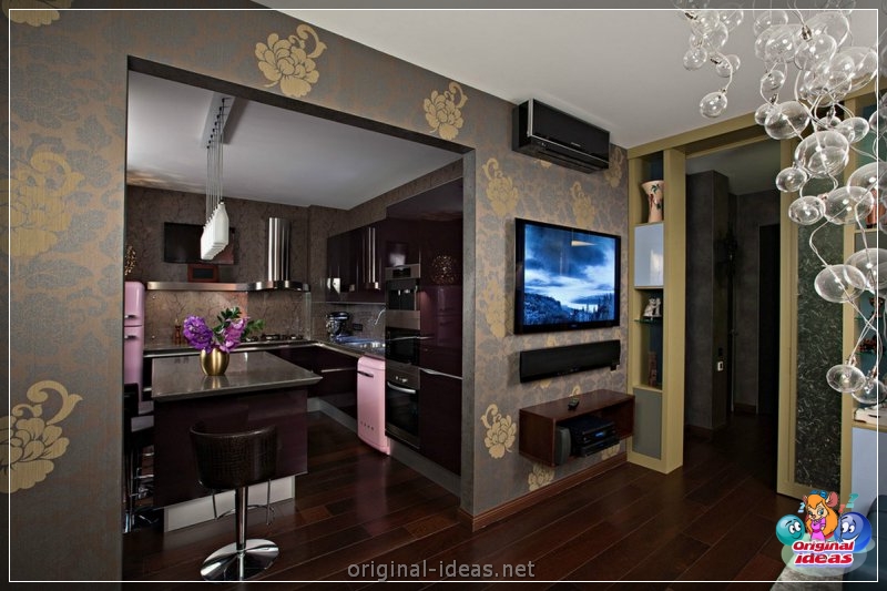 Arch in the living room - TOP 100 photos of the most interesting and beautiful ideas! (arch, living, room, photos, most, beautiful) Arch in the living room - TOP 100 photos of the most interesting and beautiful ideas!