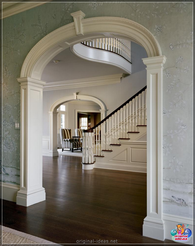 Arch in the living room - TOP 100 photos of the most interesting and beautiful ideas! (arch, living, room, photos, most, beautiful) Arch in the living room - TOP 100 photos of the most interesting and beautiful ideas!