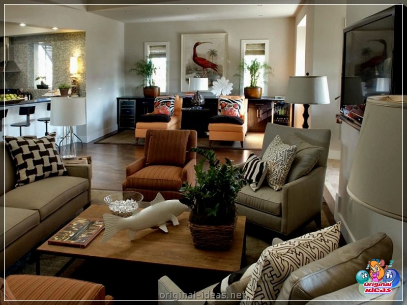 Arch in the living room - TOP 100 photos of the most interesting and beautiful ideas! (arch, living, room, photos, most, beautiful) Arch in the living room - TOP 100 photos of the most interesting and beautiful ideas!