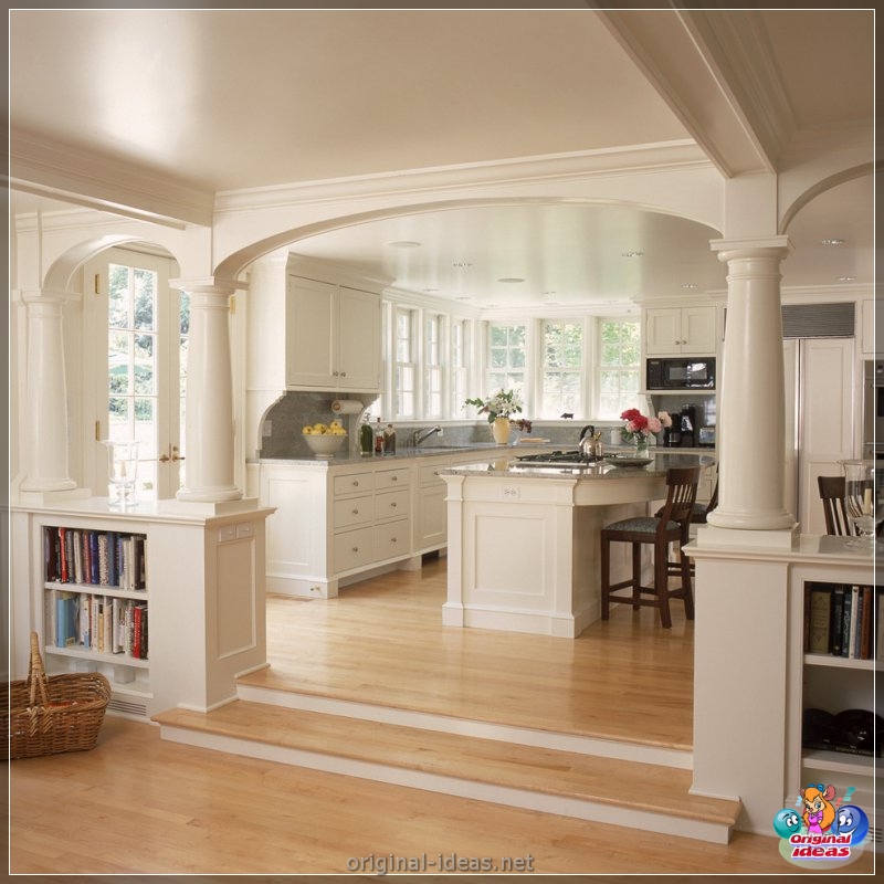 Arch in the living room - TOP 100 photos of the most interesting and beautiful ideas! (arch, living, room, photos, most, beautiful) Arch in the living room - TOP 100 photos of the most interesting and beautiful ideas!