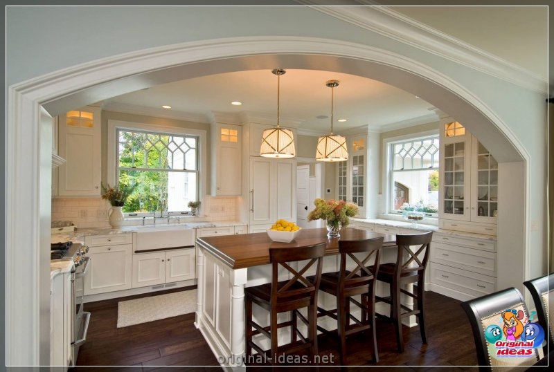 Arch in the living room - TOP 100 photos of the most interesting and beautiful ideas! (arch, living, room, photos, most, beautiful) Arch in the living room - TOP 100 photos of the most interesting and beautiful ideas!