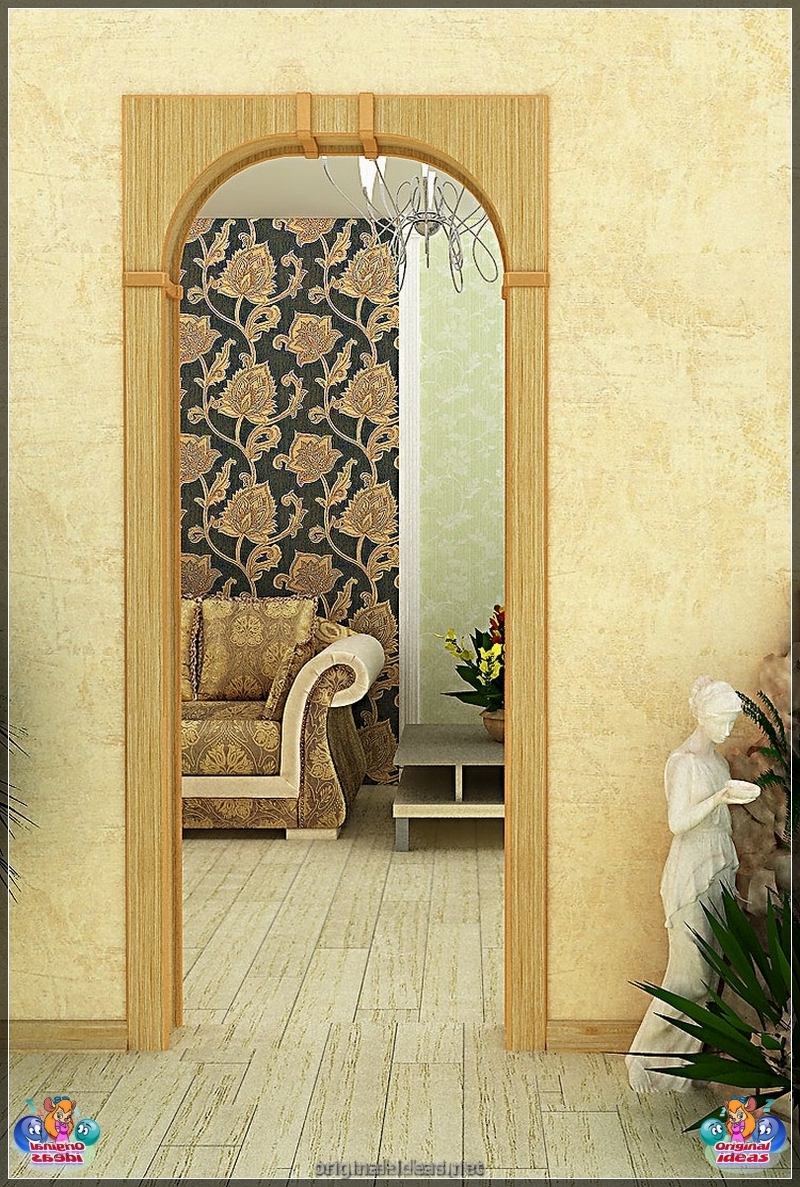 Arch in the living room - TOP 100 photos of the most interesting and beautiful ideas! (arch, living, room, photos, most, beautiful) Arch in the living room - TOP 100 photos of the most interesting and beautiful ideas!