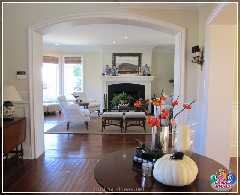 Arch in the living room - TOP 100 photos of the most interesting and beautiful ideas! (arch, living, room, photos, most, beautiful) Arch in the living room - TOP 100 photos of the most interesting and beautiful ideas!