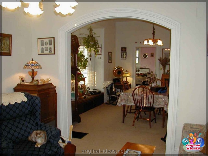 Arch in the living room - TOP 100 photos of the most interesting and beautiful ideas! (arch, living, room, photos, most, beautiful) Arch in the living room - TOP 100 photos of the most interesting and beautiful ideas!