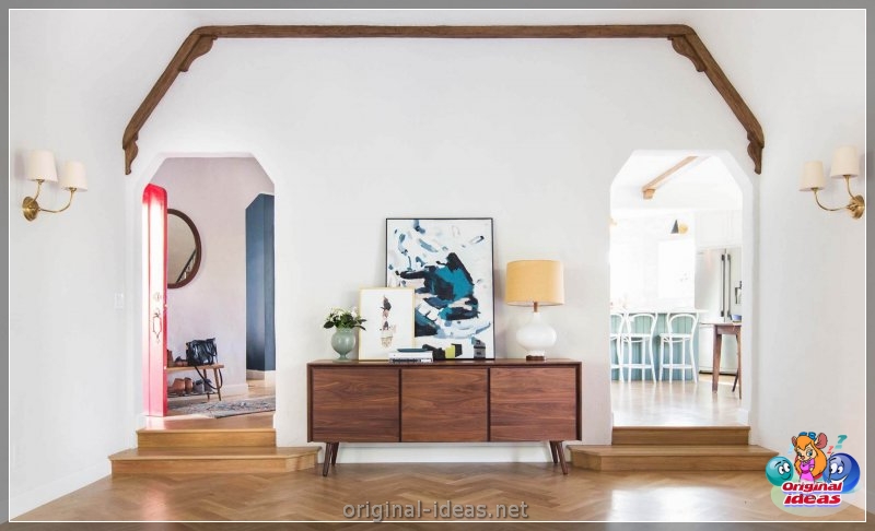 Arch in the living room - TOP 100 photos of the most interesting and beautiful ideas! (arch, living, room, photos, most, beautiful) Arch in the living room - TOP 100 photos of the most interesting and beautiful ideas!