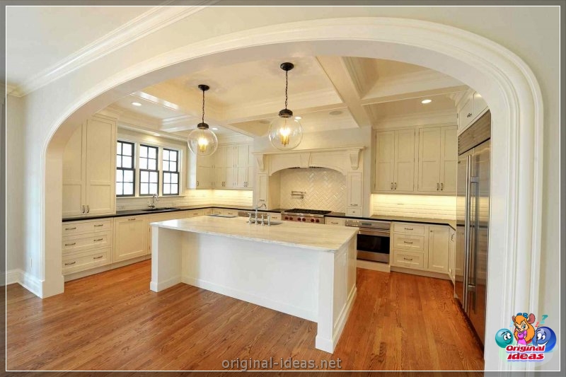 Arch in the living room - TOP 100 photos of the most interesting and beautiful ideas! (arch, living, room, photos, most, beautiful) Arch in the living room - TOP 100 photos of the most interesting and beautiful ideas!