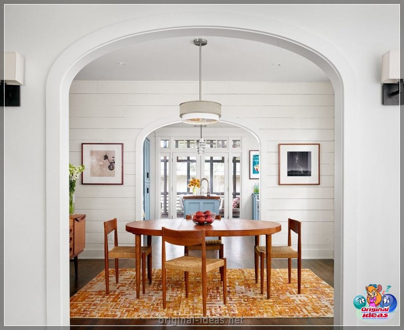 Arch in the living room - TOP 100 photos of the most interesting and beautiful ideas! (arch, living, room, photos, most, beautiful) Arch in the living room - TOP 100 photos of the most interesting and beautiful ideas!