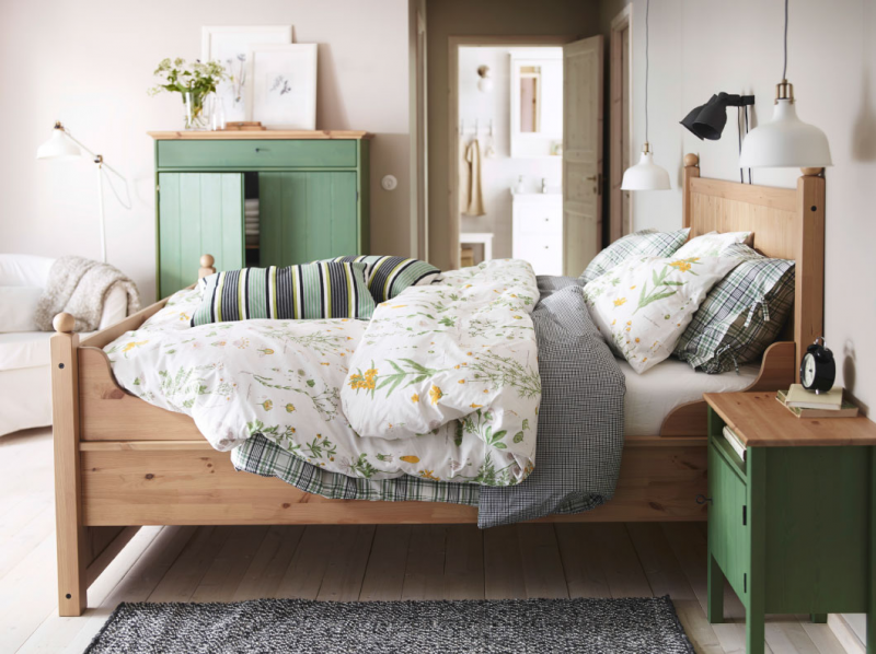 Спальні IKEA - 150 фотаздымкаў самых прыгожых варыянтаў для вашага камфорту (спальні, ikea) Спальні IKEA - 150 фотаздымкаў самых прыгожых варыянтаў для вашага камфорту