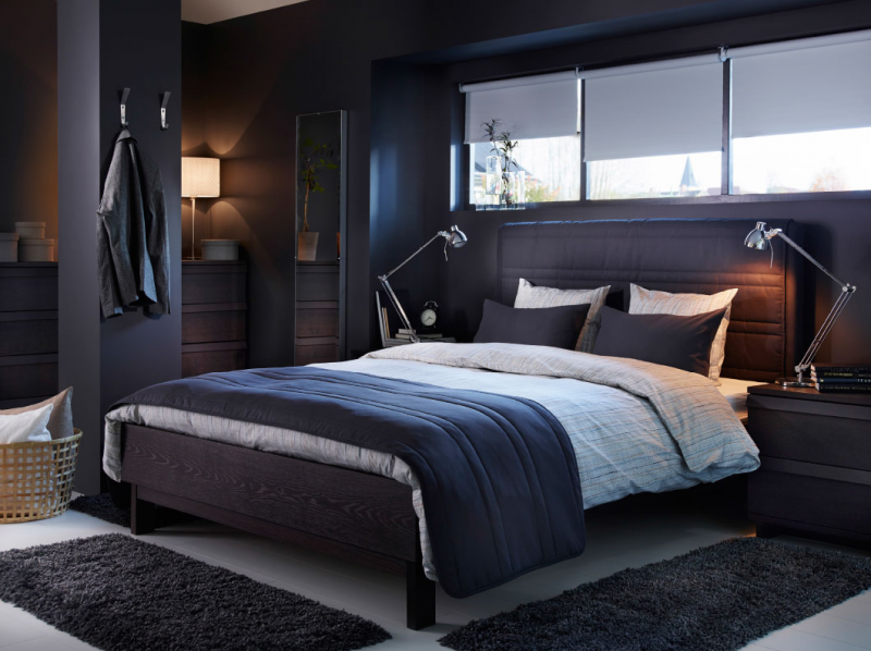 Спальні IKEA - 150 фотаздымкаў самых прыгожых варыянтаў для вашага камфорту (спальні, ikea) Спальні IKEA - 150 фотаздымкаў самых прыгожых варыянтаў для вашага камфорту