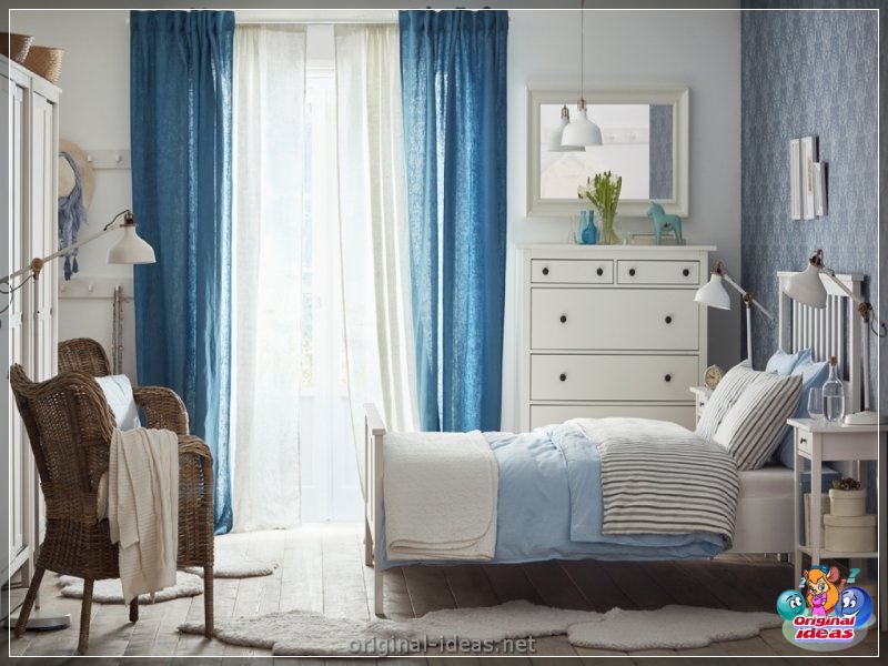 Спальні IKEA - 150 фотаздымкаў самых прыгожых варыянтаў для вашага камфорту (спальні, ikea) Спальні IKEA - 150 фотаздымкаў самых прыгожых варыянтаў для вашага камфорту