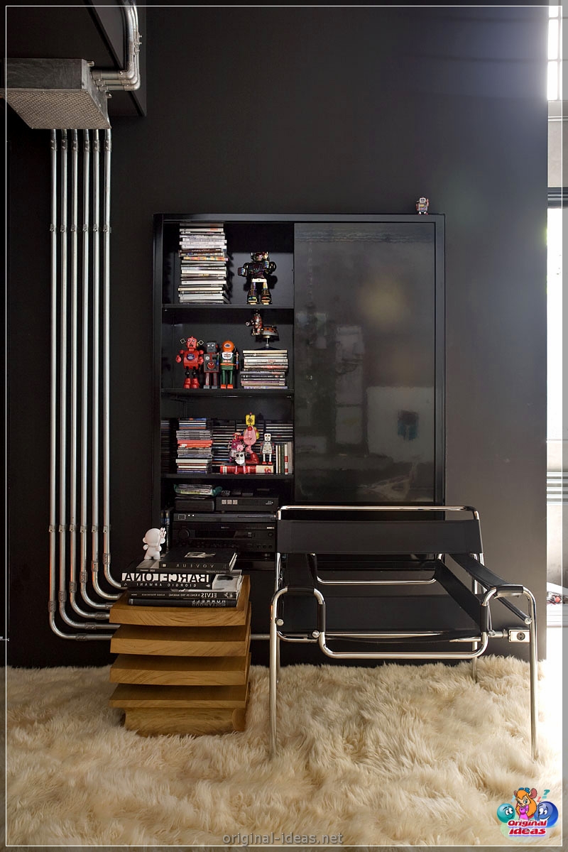 Apartamento para hombres: 100 fotos de los nuevos productos del diseño moderno (apartamento, para, hombres, fotos, diseño, moderno) Apartamento para hombres: 100 fotos de los nuevos productos del diseño moderno
