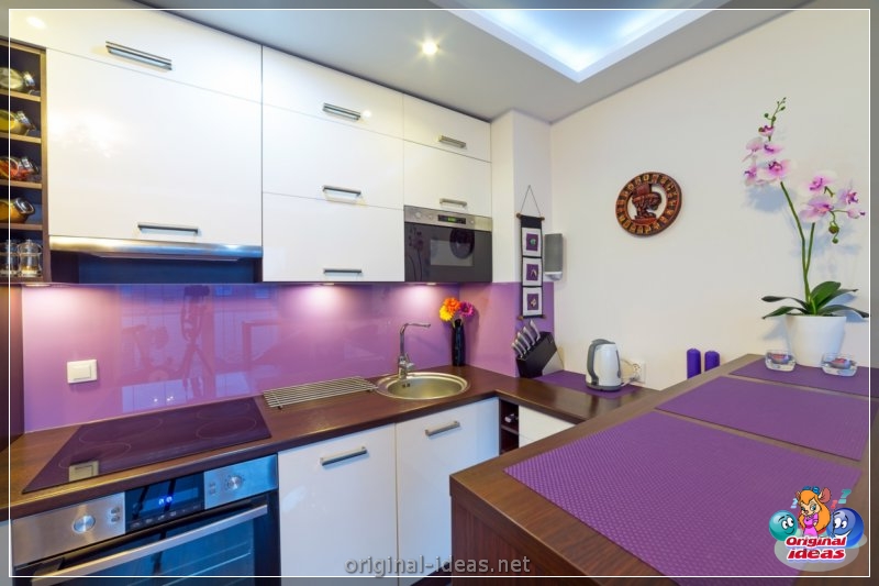 Violet walls - 50 real photos of a beautiful combination (violet, walls, beautiful, combination, purple paint walls, purple walls interior) Violet walls - 50 real photos of a beautiful combination
