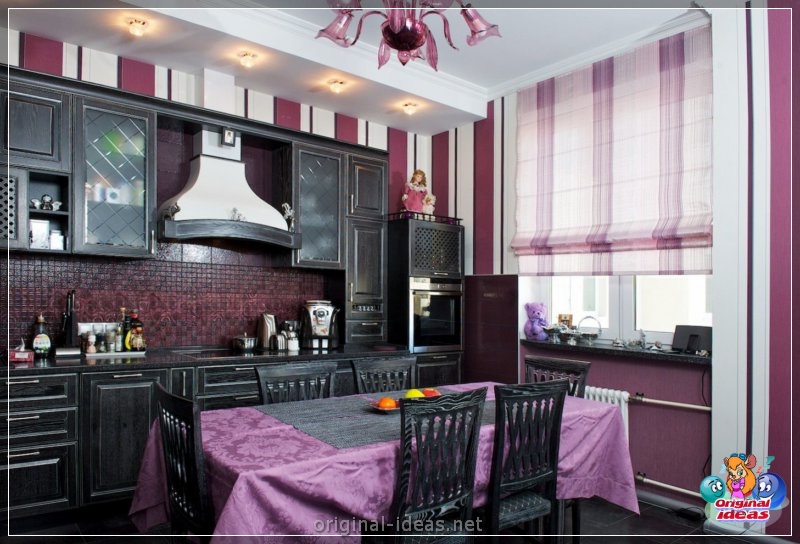 Violet walls - 50 real photos of a beautiful combination (violet, walls, beautiful, combination, purple paint walls, purple walls interior) Violet walls - 50 real photos of a beautiful combination