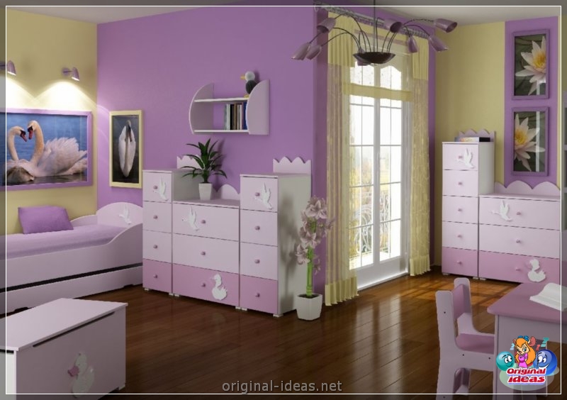 Violet walls - 50 real photos of a beautiful combination (violet, walls, beautiful, combination, purple paint walls, purple walls interior) Violet walls - 50 real photos of a beautiful combination