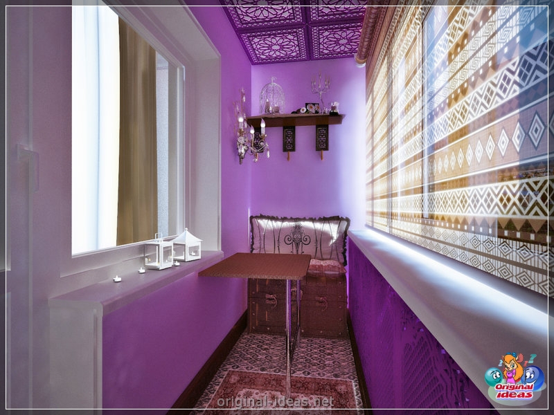 Violet walls - 50 real photos of a beautiful combination (violet, walls, beautiful, combination, purple paint walls, purple walls interior) Violet walls - 50 real photos of a beautiful combination